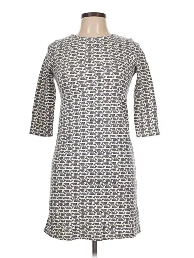 Pre-owned Vineyard Vines Casual Dress In Gray
