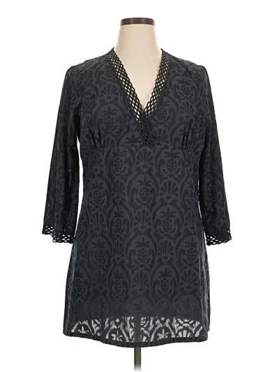 Pre-owned Vineyard Vines Casual Dress In Gray