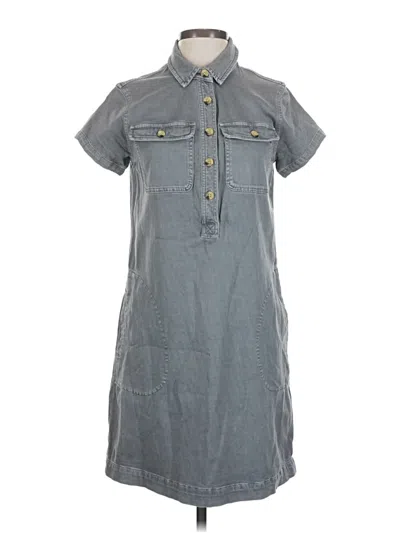Pre-owned Vineyard Vines Casual Dress In Gray
