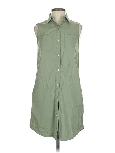 Pre-owned Vineyard Vines Casual Dress In Green