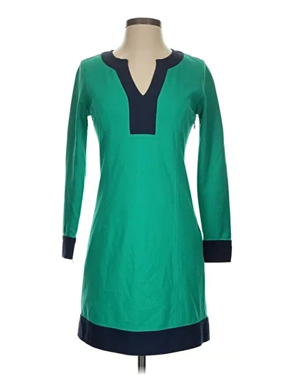 Pre-owned Vineyard Vines Casual Dress In Green