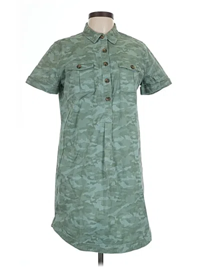 Pre-owned Vineyard Vines Casual Dress In Green