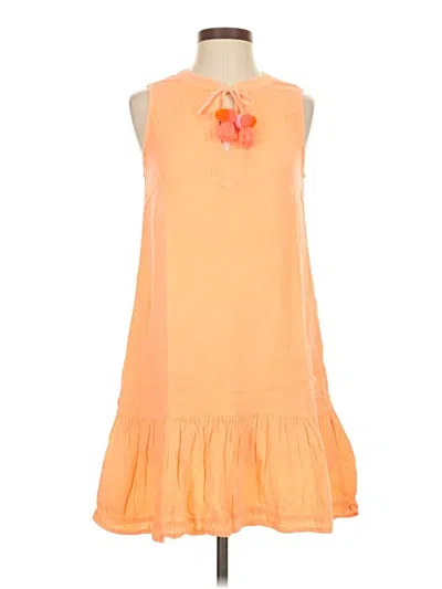 Pre-owned Vineyard Vines Casual Dress In Orange