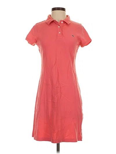 Pre-owned Vineyard Vines Casual Dress In Orange