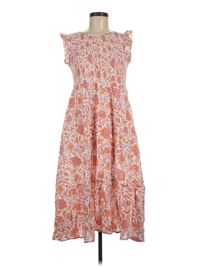 Pre-owned Vineyard Vines Casual Dress In Orange