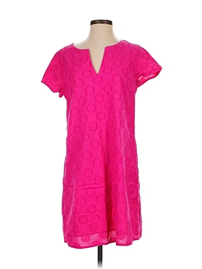 Pre-owned Vineyard Vines Casual Dress In Pink