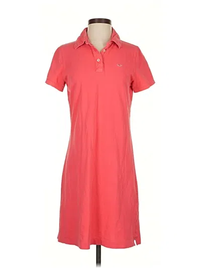 Pre-owned Vineyard Vines Casual Dress In Pink