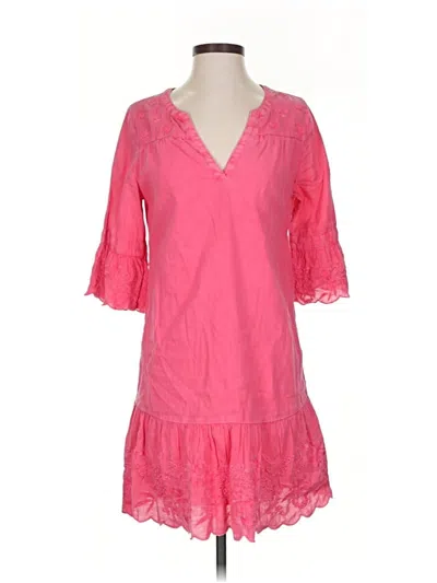 Pre-owned Vineyard Vines Casual Dress In Pink