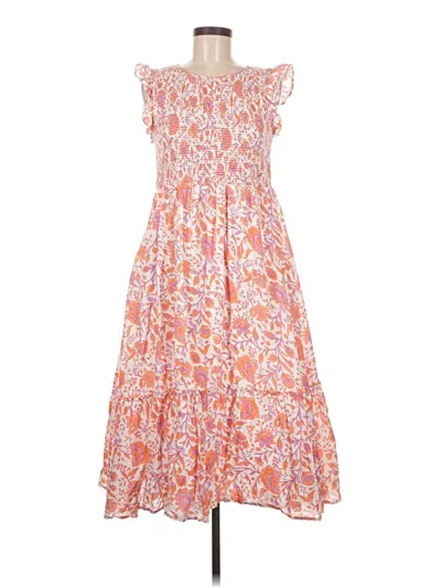 Pre-owned Vineyard Vines Casual Dress In Pink