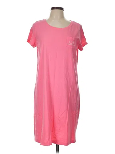 Pre-owned Vineyard Vines Casual Dress In Pink