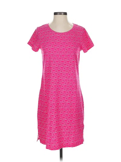 Pre-owned Vineyard Vines Casual Dress In Pink