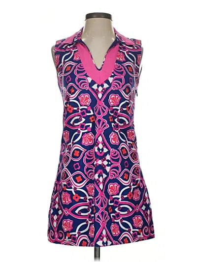 Pre-owned Vineyard Vines Casual Dress In Pink