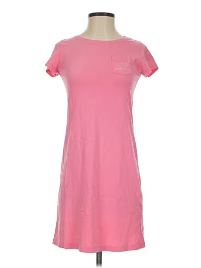 Pre-owned Vineyard Vines Casual Dress In Pink