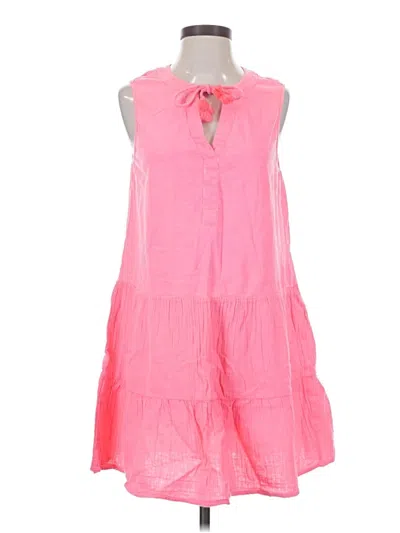 Pre-owned Vineyard Vines Casual Dress In Pink