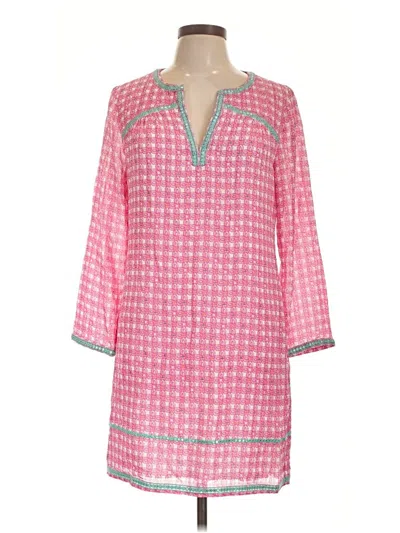 Pre-owned Vineyard Vines Casual Dress In Pink