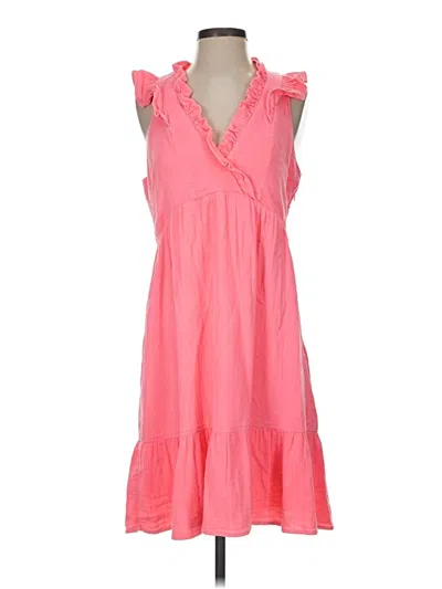 Pre-owned Vineyard Vines Casual Dress In Pink