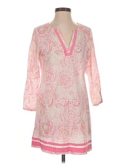 Pre-owned Vineyard Vines Casual Dress In Pink