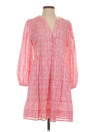 Pre-owned Vineyard Vines Casual Dress In Pink