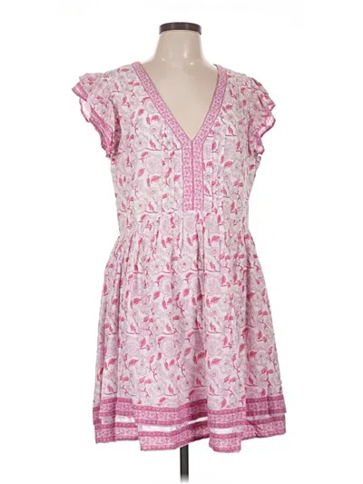 Pre-owned Vineyard Vines Casual Dress In Pink