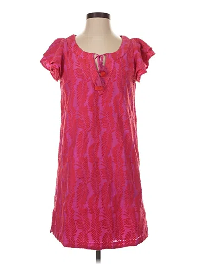 Pre-owned Vineyard Vines Casual Dress In Pink