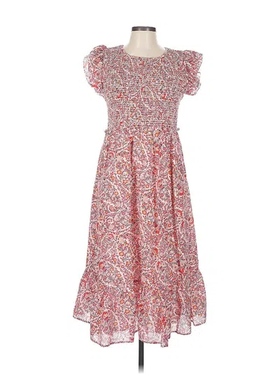 Pre-owned Vineyard Vines Casual Dress In Red