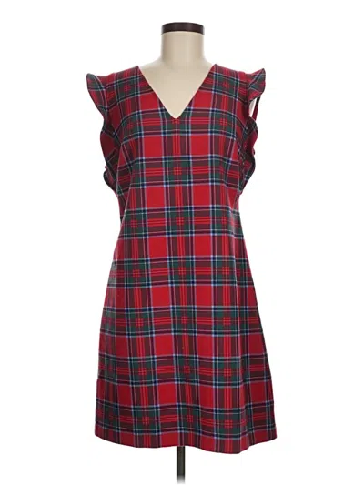 Pre-owned Vineyard Vines Casual Dress In Red