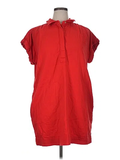 Pre-owned Vineyard Vines Casual Dress In Red