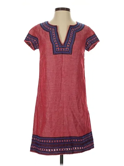Pre-owned Vineyard Vines Casual Dress In Red