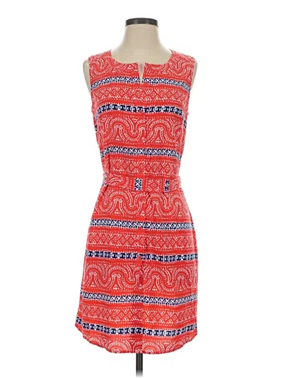 Pre-owned Vineyard Vines Casual Dress In Red
