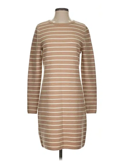 Pre-owned Vineyard Vines Casual Dress In Tan
