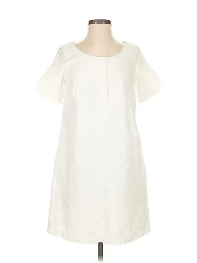 Pre-owned Vineyard Vines Casual Dress In White