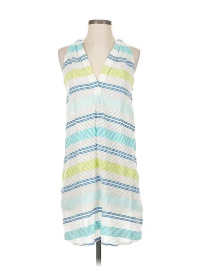 Pre-owned Vineyard Vines Casual Dress In White