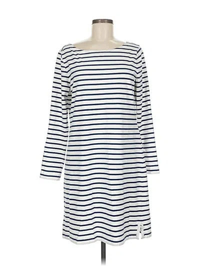 Pre-owned Vineyard Vines Casual Dress In White