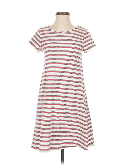 Pre-owned Vineyard Vines Casual Dress In White