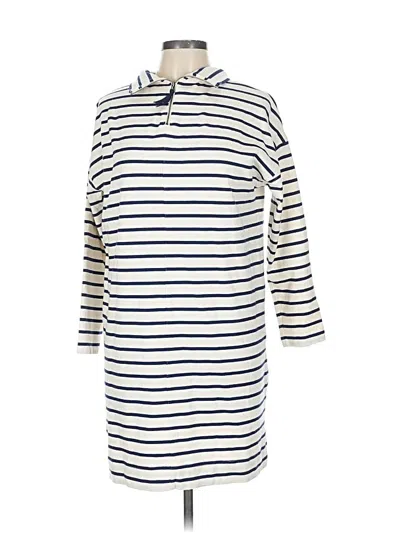 Pre-owned Vineyard Vines Casual Dress In White