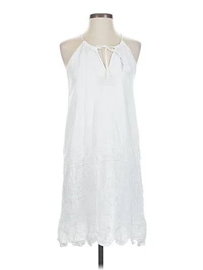 Pre-owned Vineyard Vines Casual Dress In White