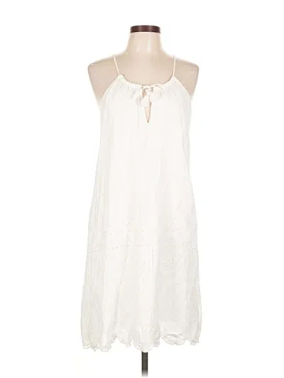 Pre-owned Vineyard Vines Casual Dress In White