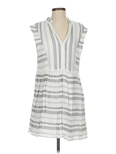 Pre-owned Vineyard Vines Casual Dress In White