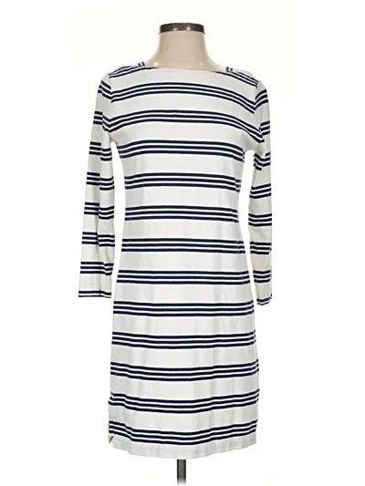 Pre-owned Vineyard Vines Casual Dress In White