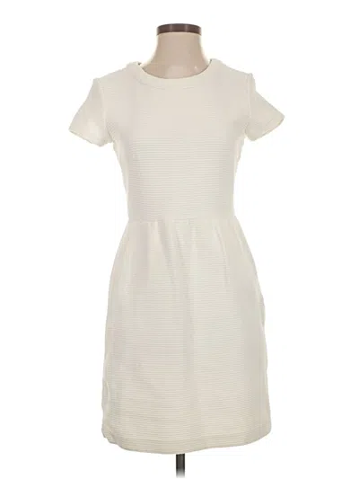 Pre-owned Vineyard Vines Casual Dress In White
