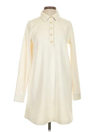 Pre-owned Vineyard Vines Casual Dress In White