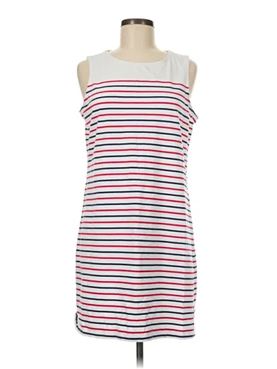 Pre-owned Vineyard Vines Casual Dress In White