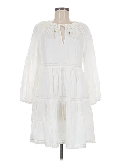 Pre-owned Vineyard Vines Casual Dress In White