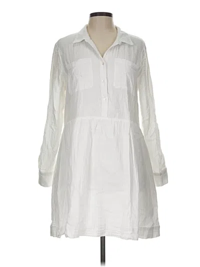Pre-owned Vineyard Vines Casual Dress In White