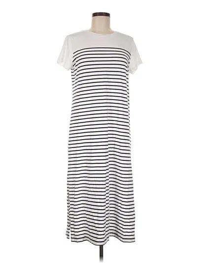 Pre-owned Vineyard Vines Casual Dress In White
