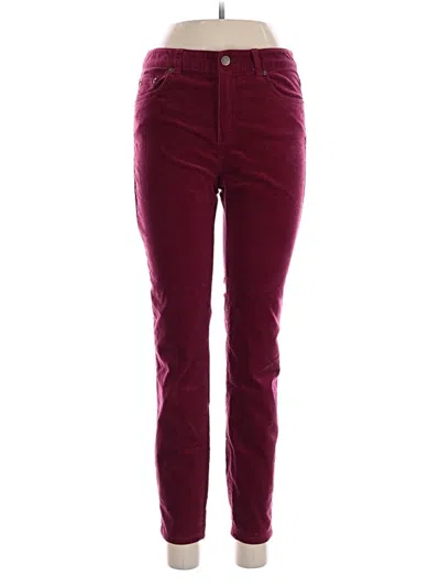 Pre-owned Vineyard Vines Casual Pants In Burgundy