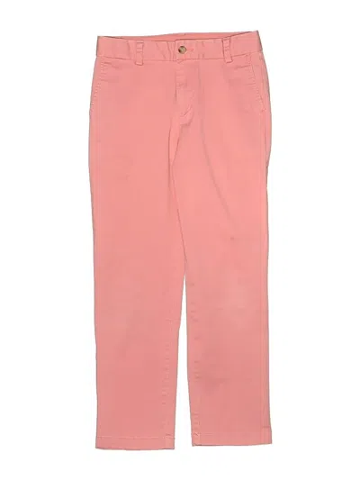 Pre-owned Vineyard Vines Kids' Casual Pants In Pink