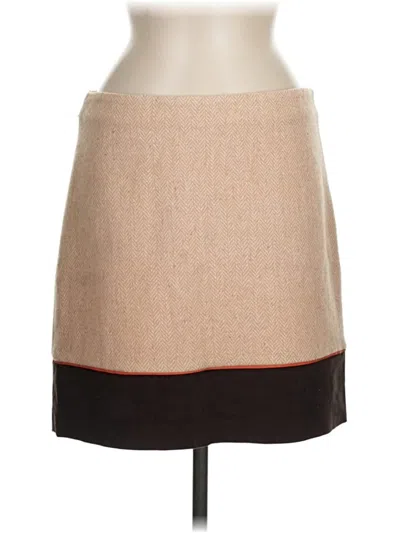 Pre-owned Vineyard Vines Casual Skirt In Brown