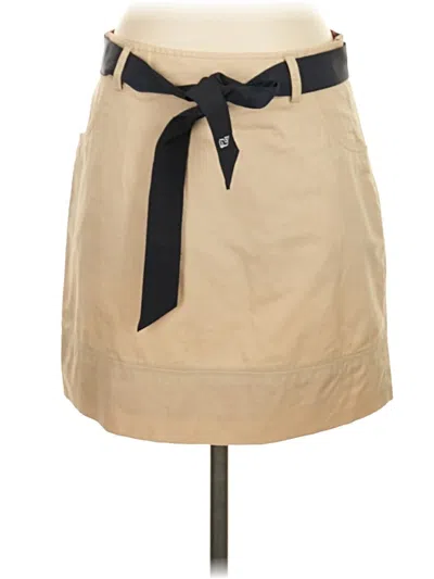 Pre-owned Vineyard Vines Casual Skirt In Brown