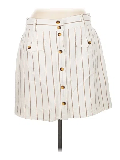 Pre-owned Vineyard Vines Casual Skirt In Ivory